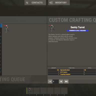 Custom Item UI Crafter